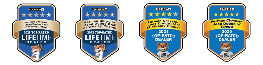 Carfax Top Rated Dealer Ferman of Wesley Chapel