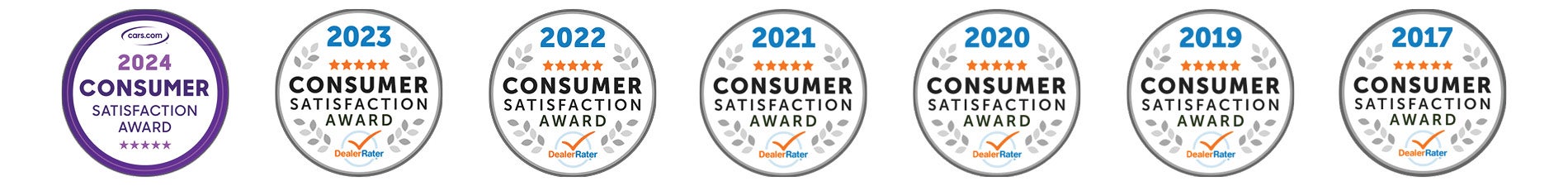 DealerRater and Cars.com Consumer Satisfaction Awards | Ferman of Wesley Chapel