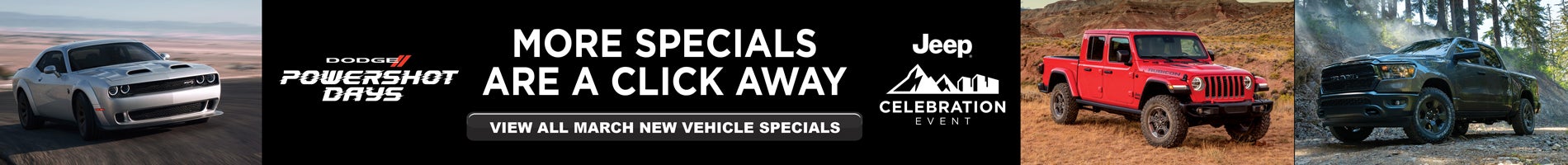 View All New Vehicle Specials